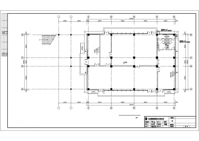 某小区综合楼CAD暖通设计图纸_图1