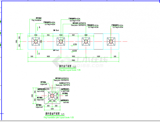 江苏工业用地仓库厂房车间建筑项目施工图CAD图纸-图一
