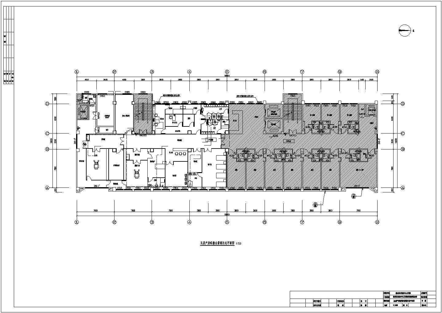 CAD暖通施工图-阜阳高速G10#楼