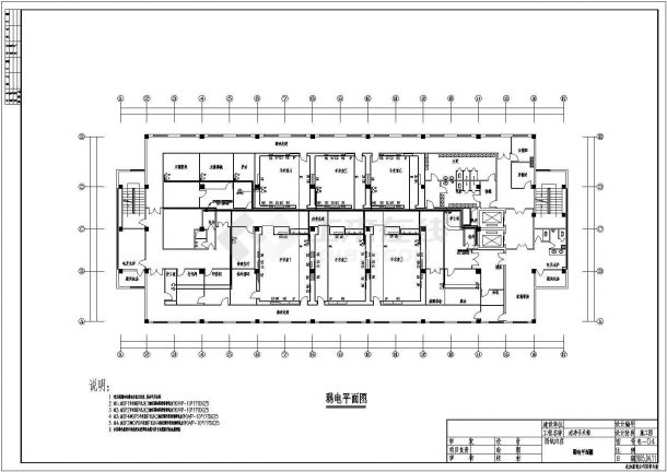 医院手术部工程电气图纸设计-图二