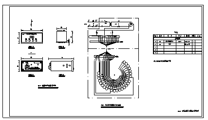 三卷变压器设计_某三卷变压器微机保护设计cad图纸-图二