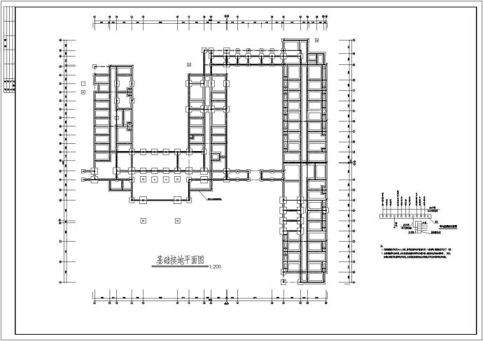 某三层医院电力电气施工CAD图_图1