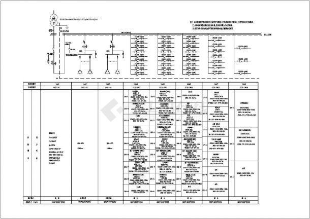 医院变电所电气CAD参考图-图一