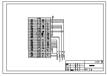 变电站设计_35KV变电站全套电气二次接线设计cad图纸-图二