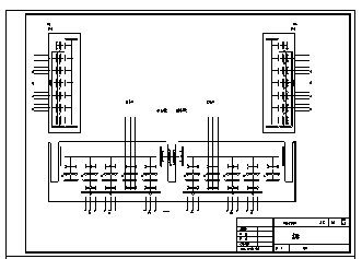 变电站设计_110kV变电站电气主接线设计cad图纸_图1