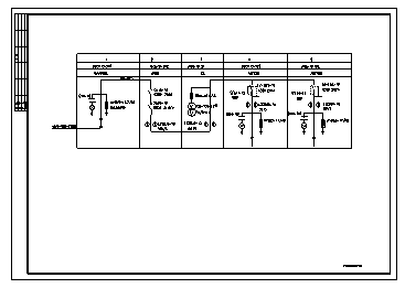 变电所设计_某800KVA组合变电所系统设计cad图纸-图一