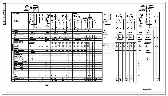 变电所设计_某800KVA组合变电所系统设计cad图纸-图二