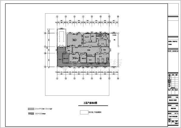 高塘卫生院产房及放射科CAD建筑施工图纸-图二