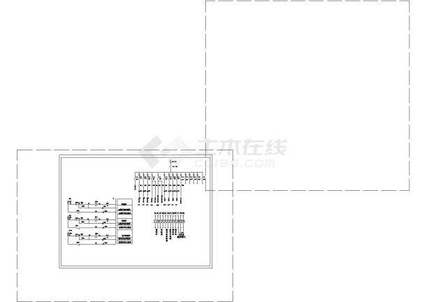 宿舍群供热水系统控制二次控制原理cad非常标准图纸-图二