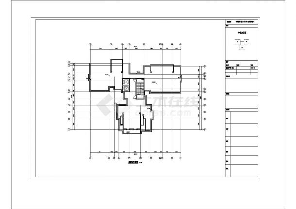昆明市新洲花苑小区32层框架结构住宅楼平面设计CAD图纸（含架空层）-图一