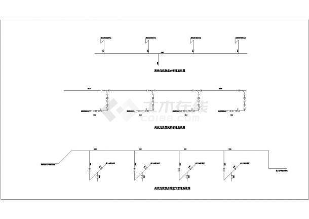 某钢厂转炉浊环供水泵站给排水设计cad竣工图（含word版设计说明）-图二