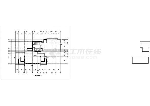 西安市华庭苑小区30层剪力墙结构住宅楼全套建筑设计CAD图纸-图一