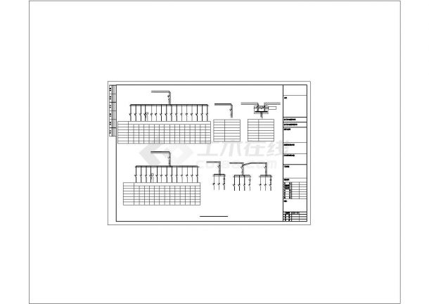 杭州小区高层商住楼强电建筑施工设计方案图-图二