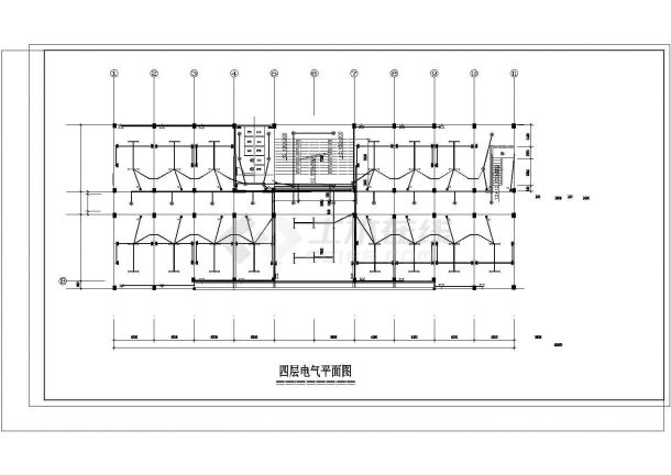 某三层生产办公楼电气设计方案图纸（知名设计院设计）-图二