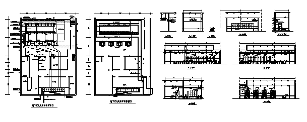 变电所设计_某商场地下室变电所设计cad图纸_图1