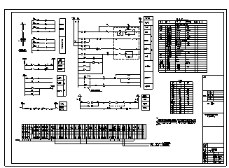 变电所设计_某城市商场10KV变电所接线设计cad图纸-图一