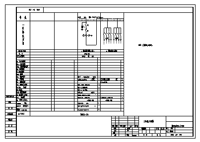 变电站设计_某箱式变电站电气一次接线设计cad图纸-图一