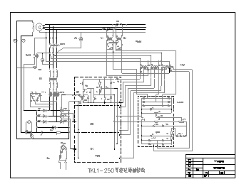小水电站设计_通用的小水电站可控励磁设计cad图纸-图一