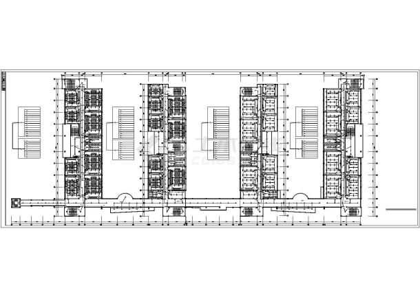 教学楼强弱电全套CAD图纸-图一