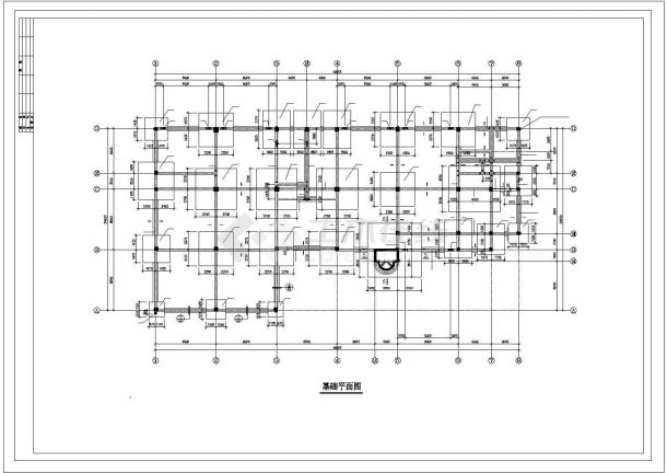 某地五层办公楼建筑结构设计图(共20张）-图二