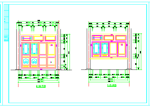 某四合院式办公楼CAD设计建筑图_图1