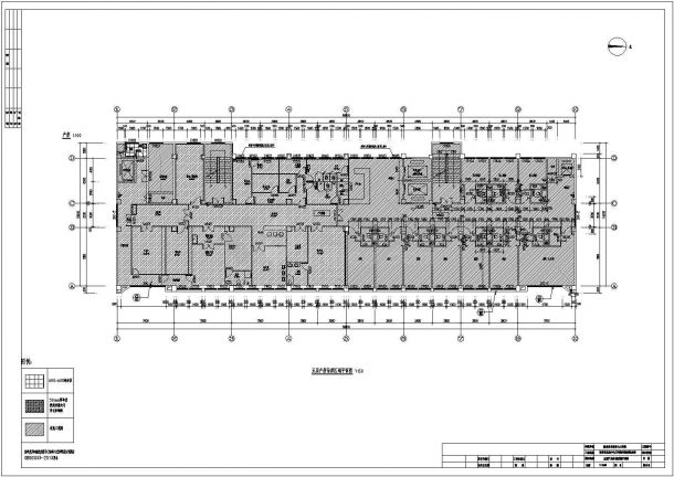 临泉县老集中心卫生院CAD建筑施工图纸-图一