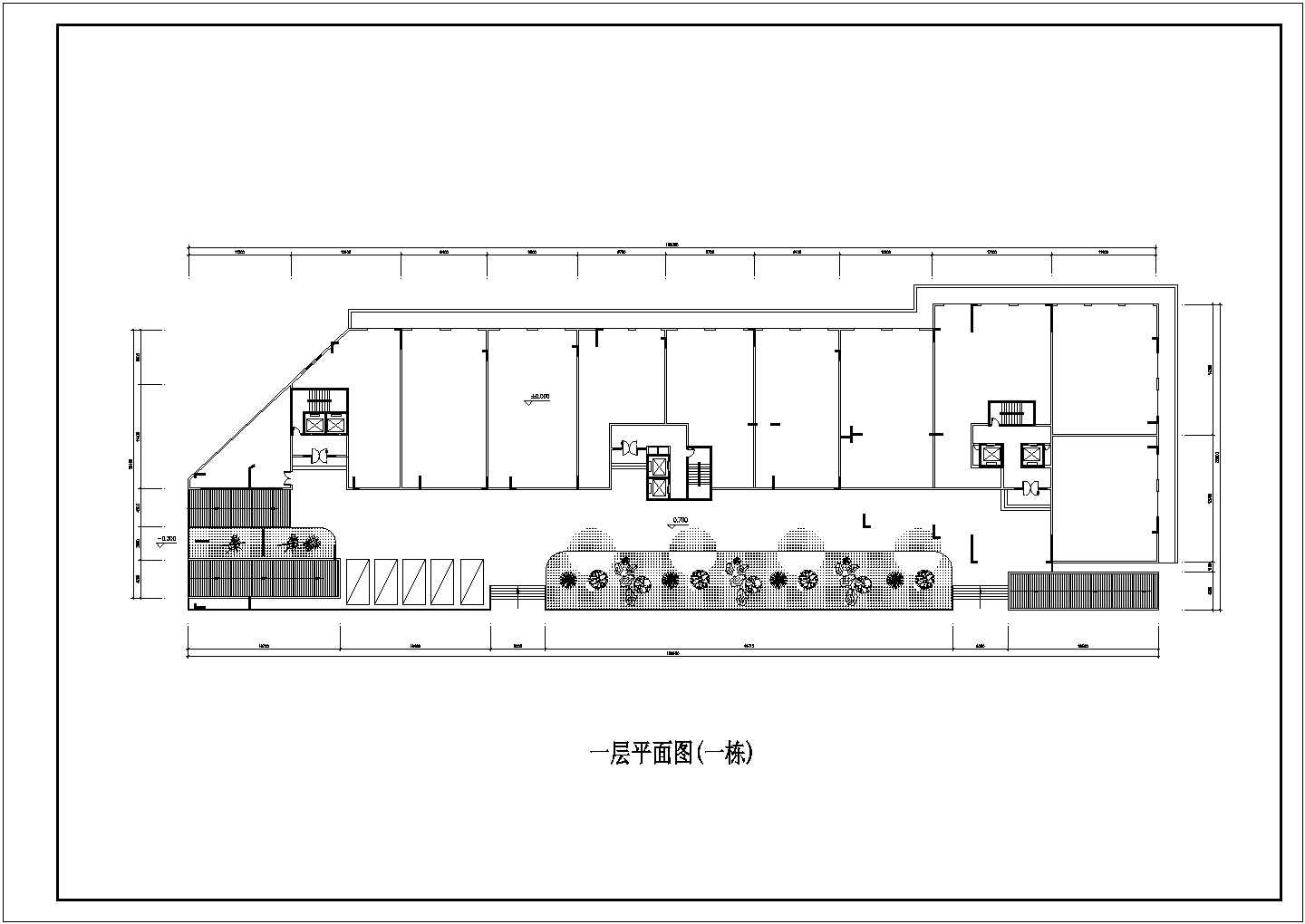 长沙市某新建小区70-140平米经典户型设计CAD图纸（30张）