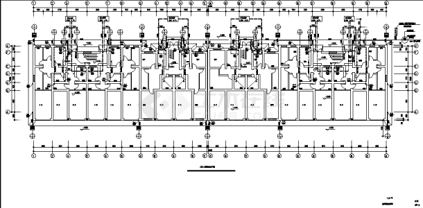 苏州二套小区住宅楼排水系统设计施工cad图纸（含说明）-图二