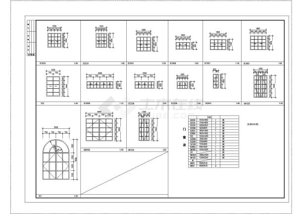 某带有车库层平面的豪华别墅建筑施工图-图二