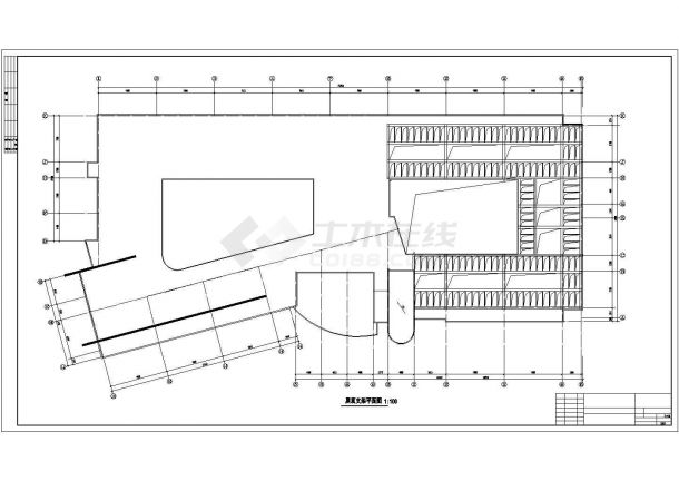 【上海市】多层学校教学楼建筑施工图，共十四张图纸-图二