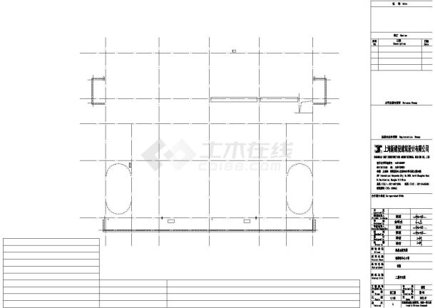建筑CAD设计施工图纸-杨桥镇中心小学-食堂-图一