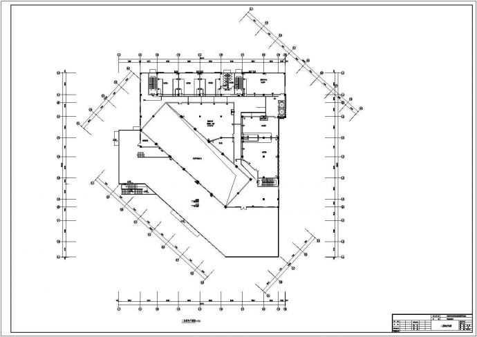 市民活动中心电气CAD设计施工图纸完整大样图_图1