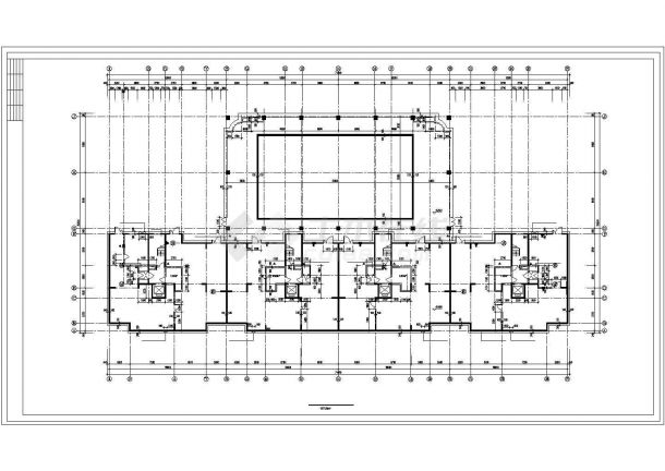 哈尔滨某23067㎡十七层休息小区6#住宅楼设计图-图一