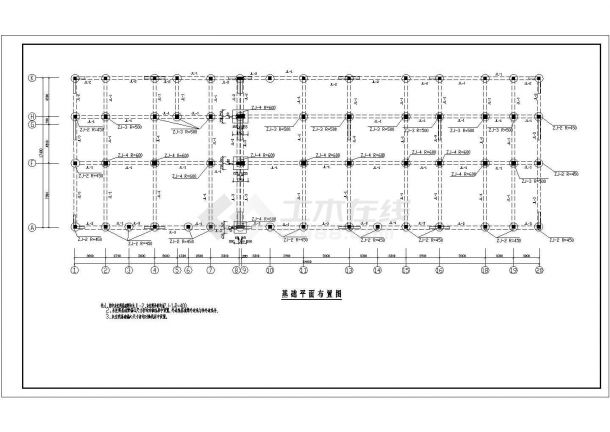 【最新】高级小区7层(底框)砖混住宅楼设计方案CAD图纸-图一