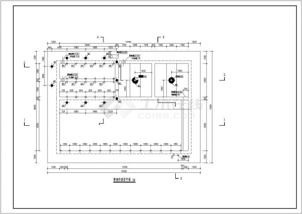 内蒙古某矿井废水处理设计cad工艺施工图（含设计说明）-图二