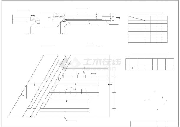 【精选】高速公路箱形通道通设计CAD图纸-图一