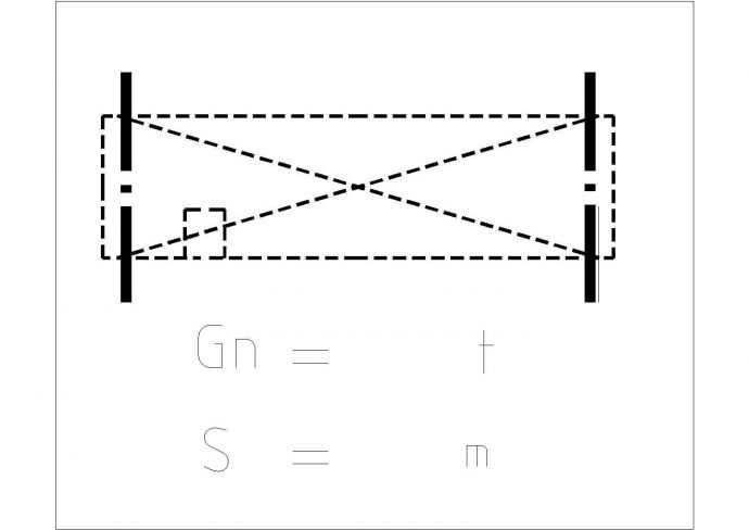 某桥式起重机CAD节点构造平面_图1