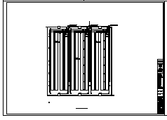 某单层兔舍厂房电气施工cad图(含配电，建筑物防雷、接地系统设计)-图一
