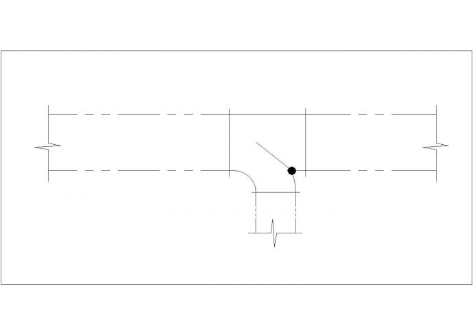 某三通调节阀CAD构造全套完整图_图1