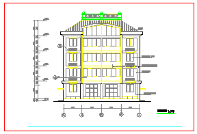 某5层私宅设计建筑cad施工图