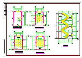 某农居房设计cad建筑施工图-图一