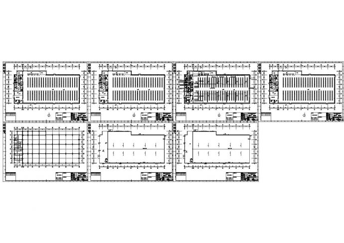 某工业区商场建筑电气设计施工CAD图纸_图1