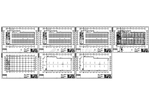 某工业区商场建筑电气设计施工CAD图纸-图二