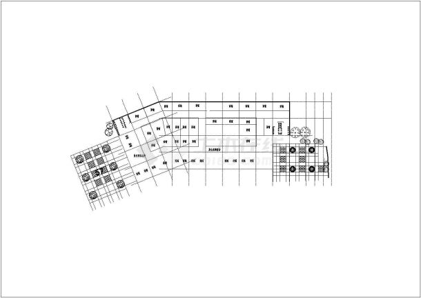 水寨宋庄建筑全套cad图，含效果图-图一