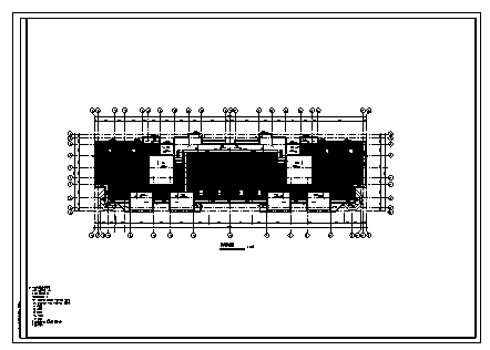 住宅设计_某城市十一层带地下室三期住宅小区全套施工cad图纸_图1