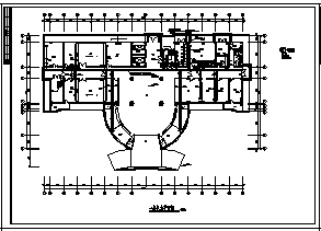 某八层综合医院全套电气施工cad图(含照明，弱电，插座设计)-图二
