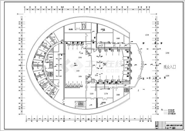 某歌剧院全套空调设计CAD图纸-图一
