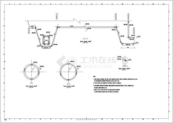 【精选】水利工程尾水管配筋设计CAD图纸-图二