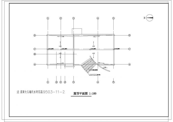 南京国电南自会所建筑施工CAD图_图1