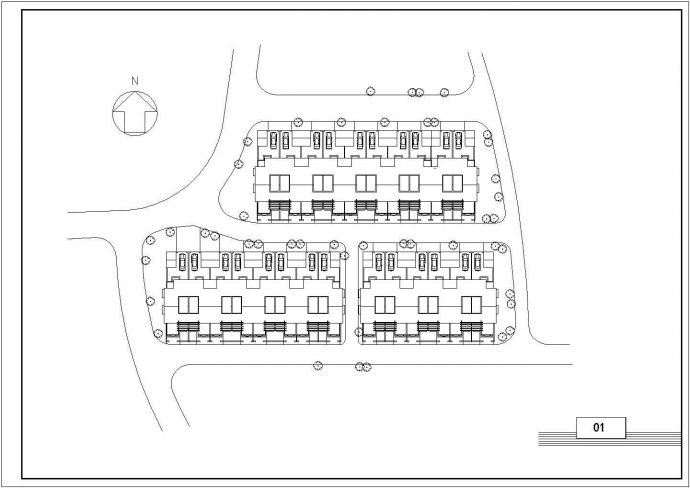 盐城市规划详细底商私人住宅楼设计CAD详细建筑施工图_图1